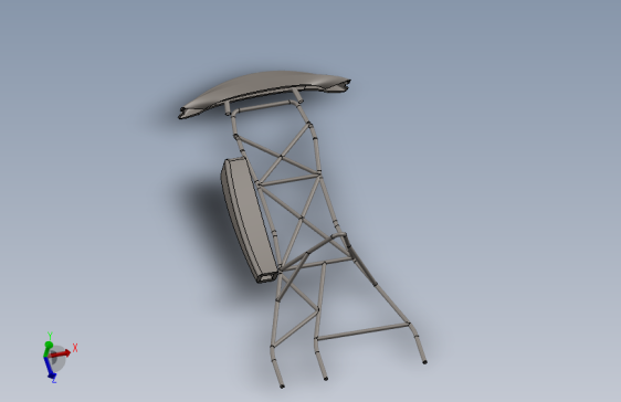 G055972-卡丁车底盘 (8)=车架底盘悬架悬挂