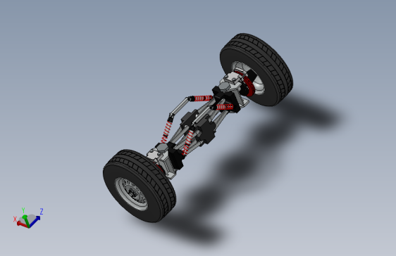 G056389-悬架_ 组件 _SolidWorks=车架底盘悬架悬挂