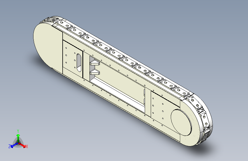 精密环形导轨输送线 120mm节距 L=1200mm