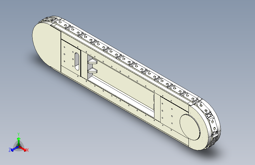精密环形导轨输送线 120mm节距 L=1320mm