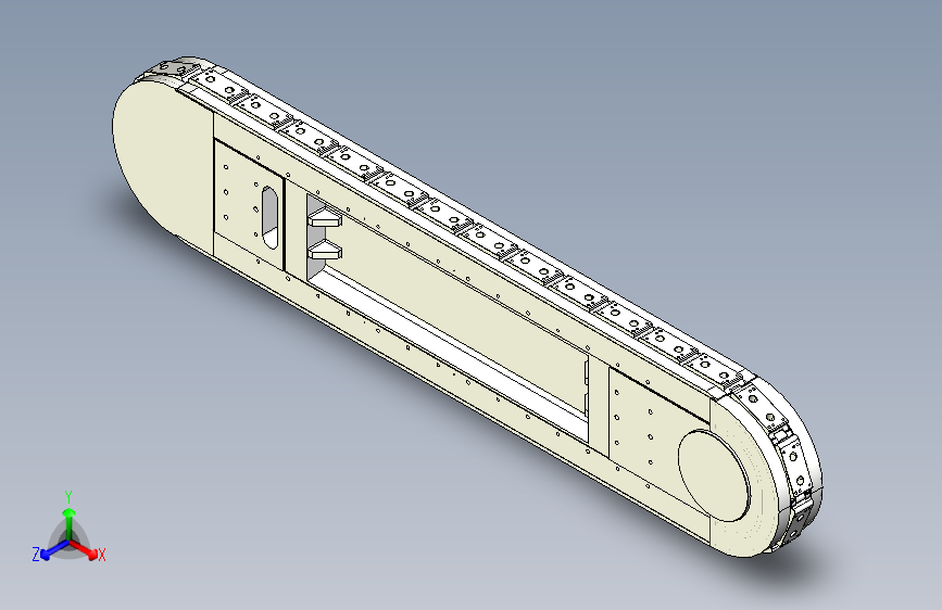 精密环形导轨输送线 120mm节距 L=1440mm