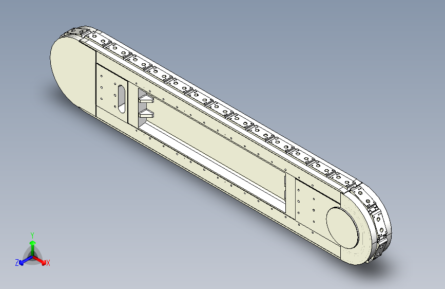 精密环形导轨输送线 120mm节距 L=1560mm