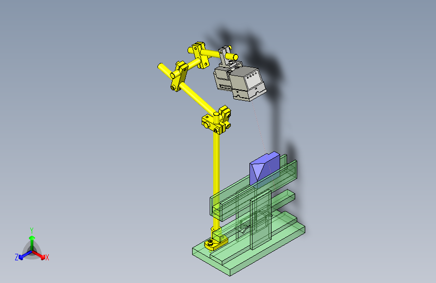 一款方向判断机构3D模型