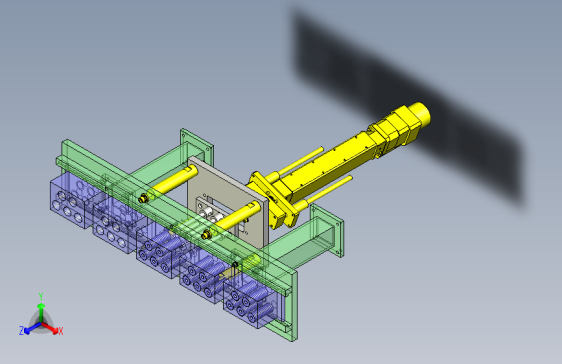一款间距升降机3D模型