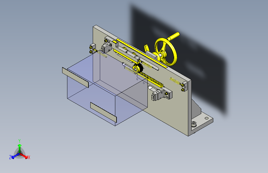 一款同步宽度传感器换装组件3D图模型