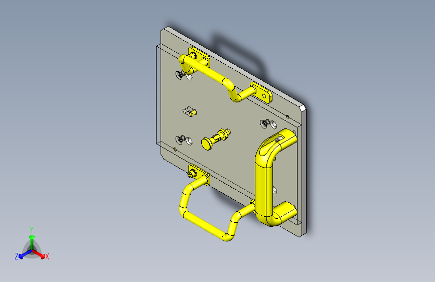 一种多用插入衬套插入辅助夹具3D图纸