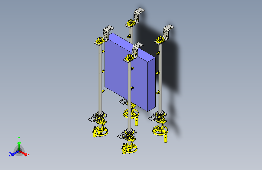 一种工件清洁机构3D图纸