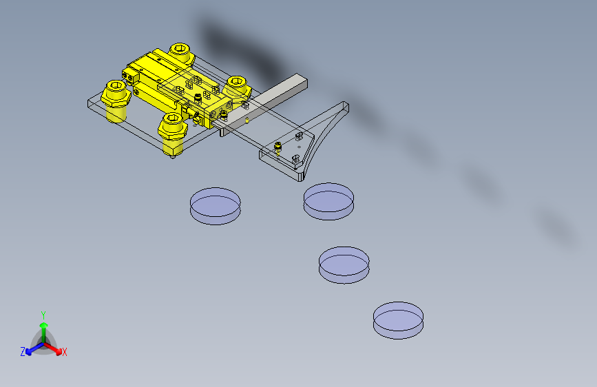 一种轨道更换机构3D图纸