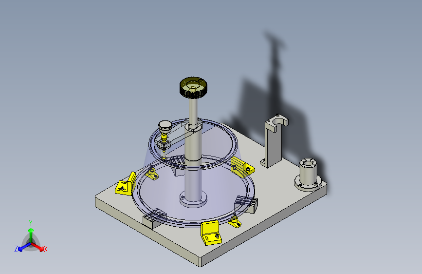 一种平行度测定工具3D图纸