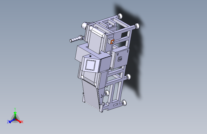 G040929-具有皮瓣类型的金属探测器拒绝机制=输送机