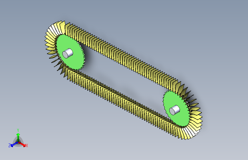 G041071-链斗式输送机+SolidWorks=输送机