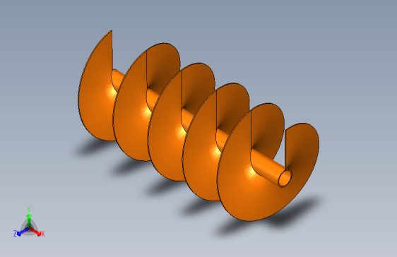 G041412-螺旋输送机在Solidworks钣金中以平面形式计算=输送机