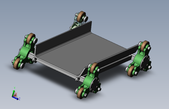 便携式绞盘机牵引越障工艺及装置设计 cad+论文）