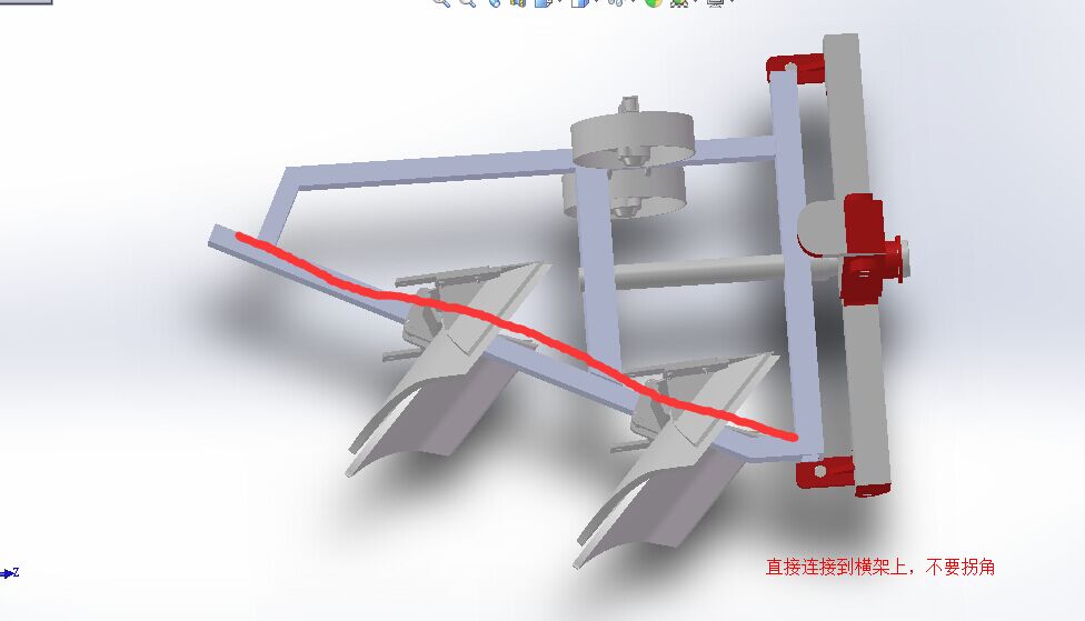 翻转犁 说明书+cad)