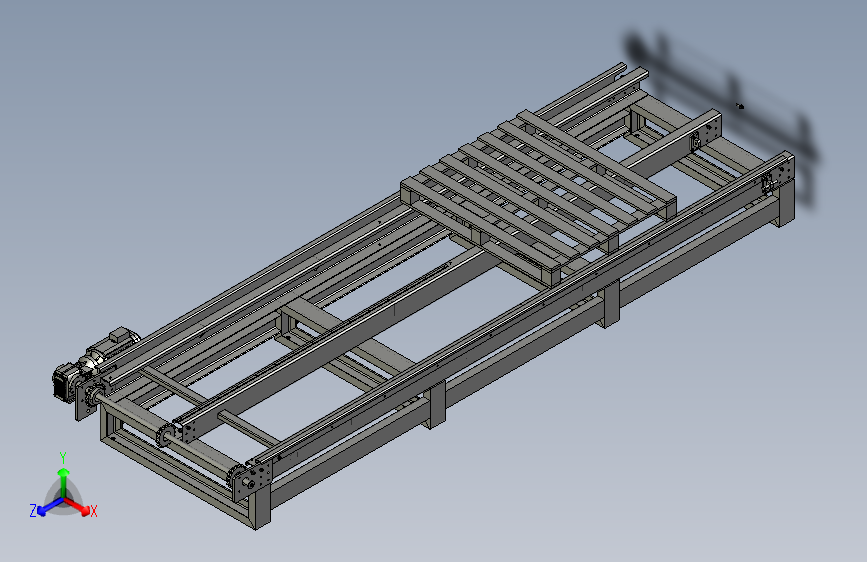 G042680-托盘输送机+3d+Cad=输送机