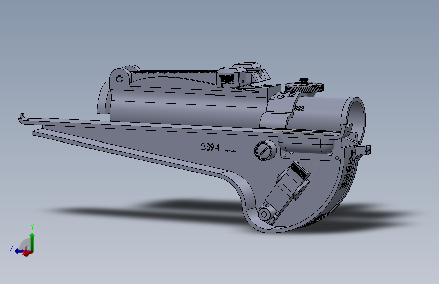 Mauser Kar 98射击杯瞄准镜