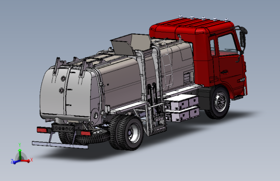 9吨国六燃油餐厨垃圾车