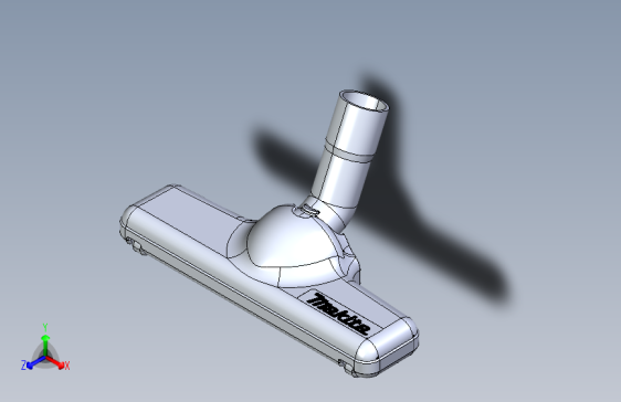 充电式吸尘器模型
