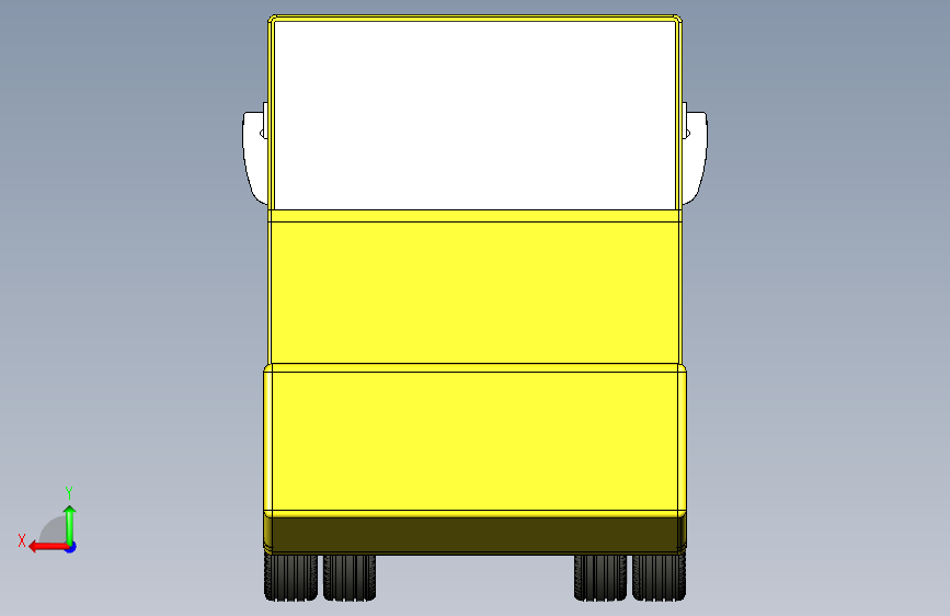 G057315-巴士 6=巴士大巴汽车 背面视图