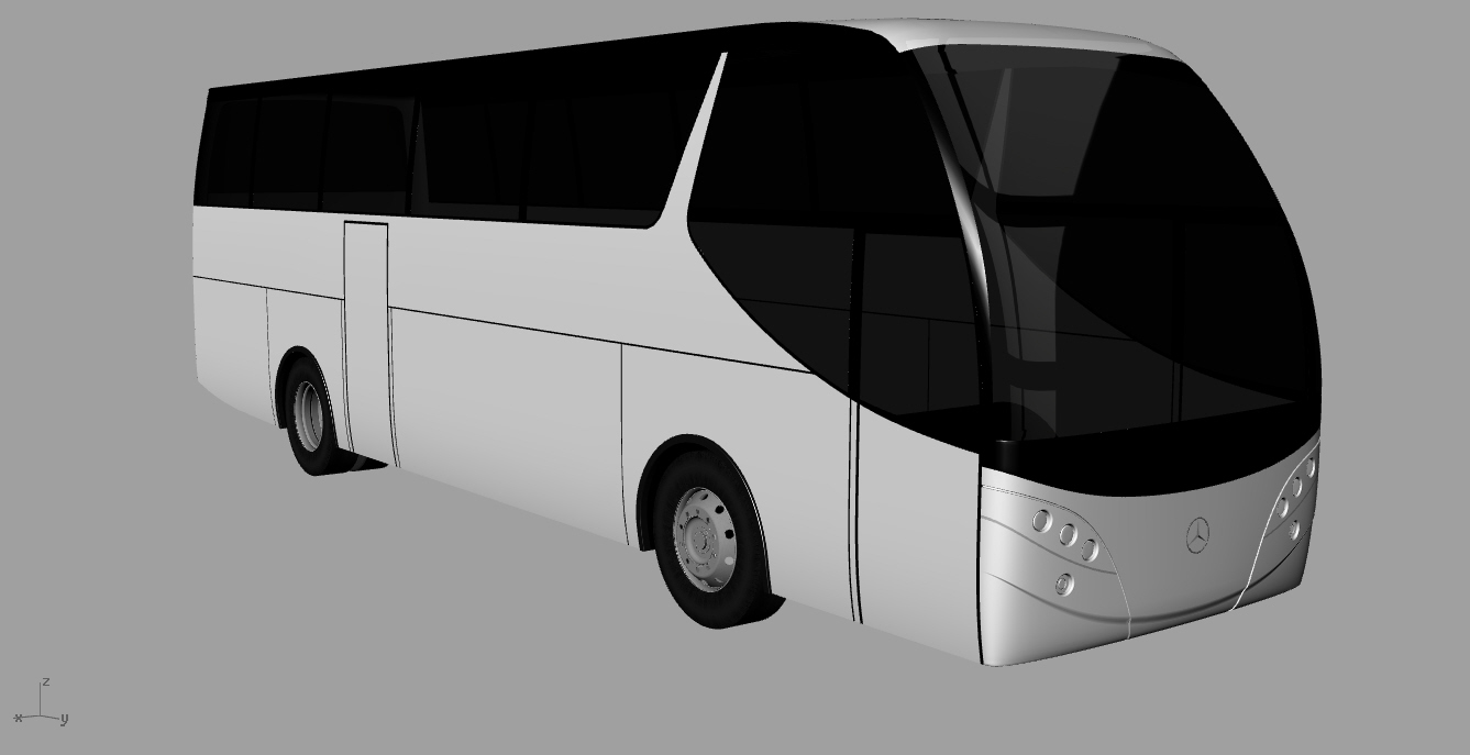 G057431-梅赛德斯阿特拉斯阿亚茨复制品=巴士大巴汽车