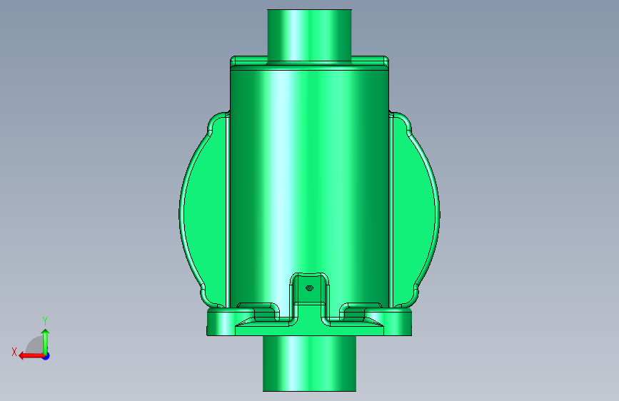 G043200-3D+CAD+基础练习_输送机盖_输送机支架盖_Autodesk+Inventor+Pro=输送机 背面视图