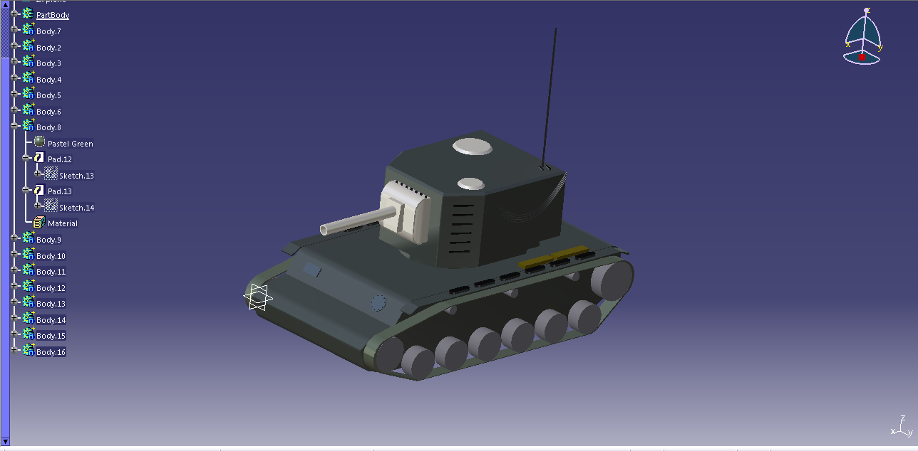 G057583-KV-2 调整后=坦克装甲车