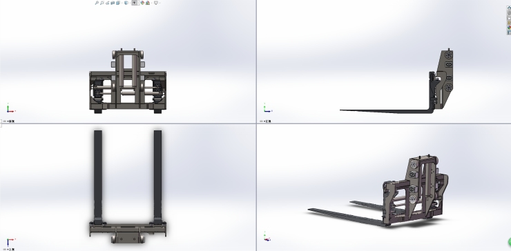 叉具总成B