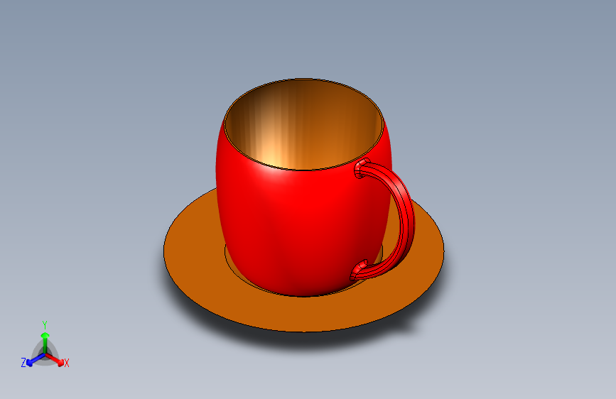 G043942-杯模型=集装箱容器