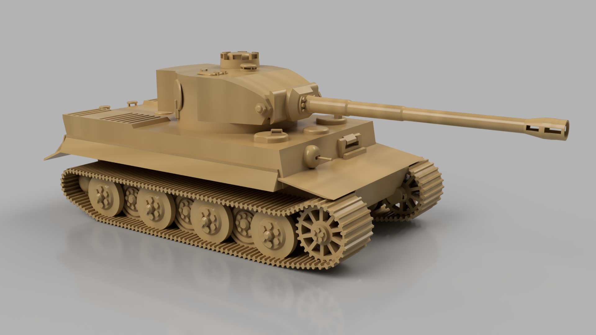 G057667-德国坦克虎=坦克装甲车