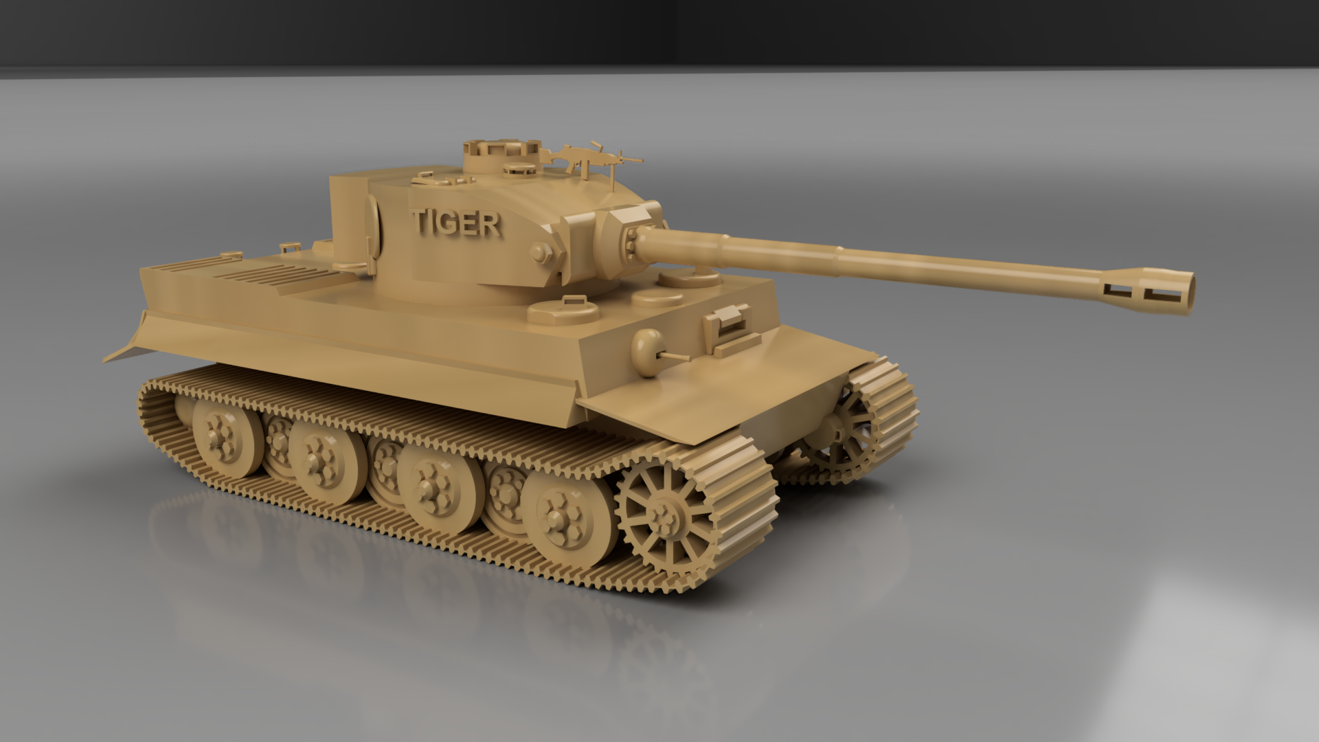 G057667-德国坦克虎=坦克装甲车