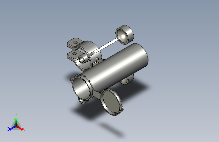 G044451-极简工具夹=集装箱容器
