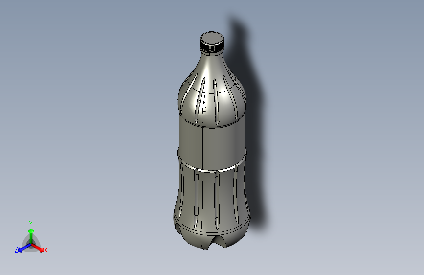 G044692-可乐瓶=集装箱容器