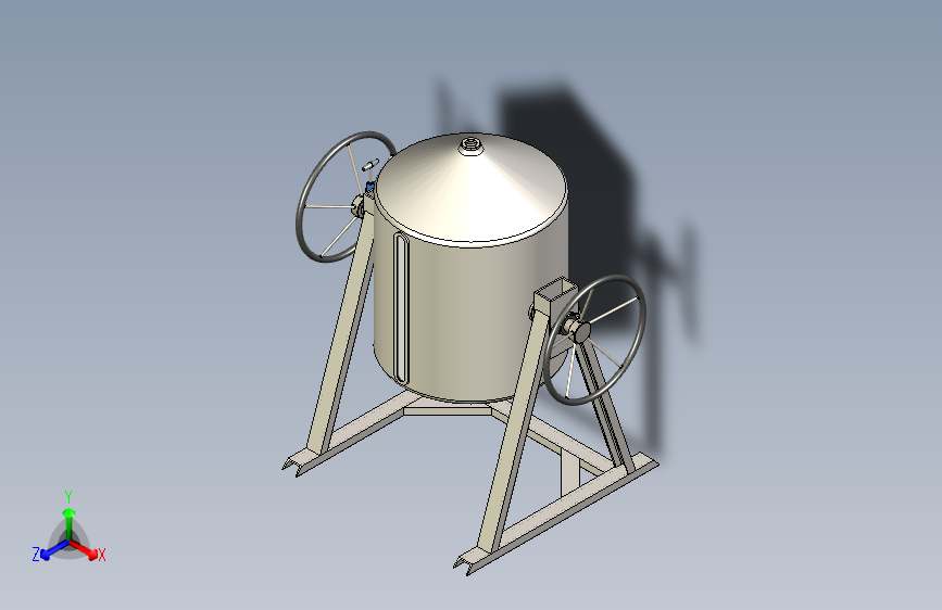 G044694-可旋转粮食容器=集装箱容器