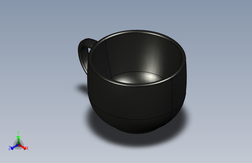 G044707-空心茶杯=集装箱容器