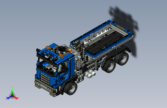 G044765-乐高Technic+-+集装箱卡车=集装箱容器