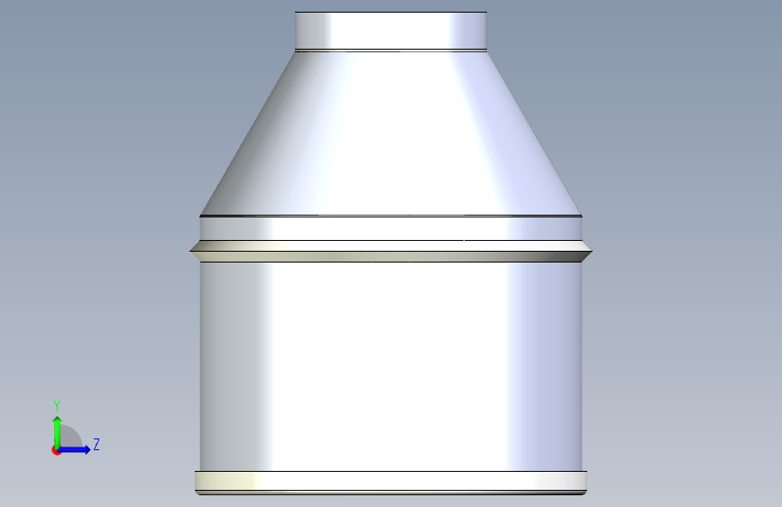 G045017-容器+(5)=集装箱容器 左侧视图