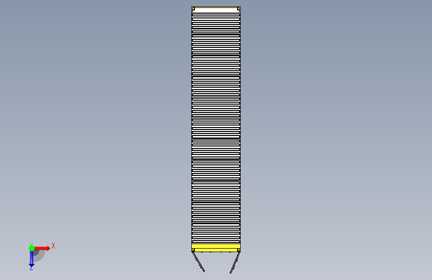 G045078-容器+(66)=集装箱容器 俯视图
