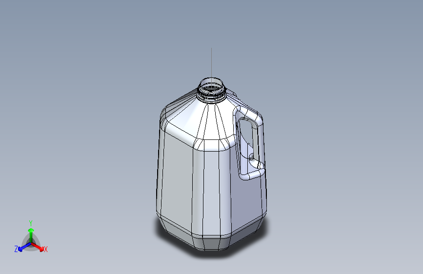 G045147-三叶草农场牛奶壶=集装箱容器