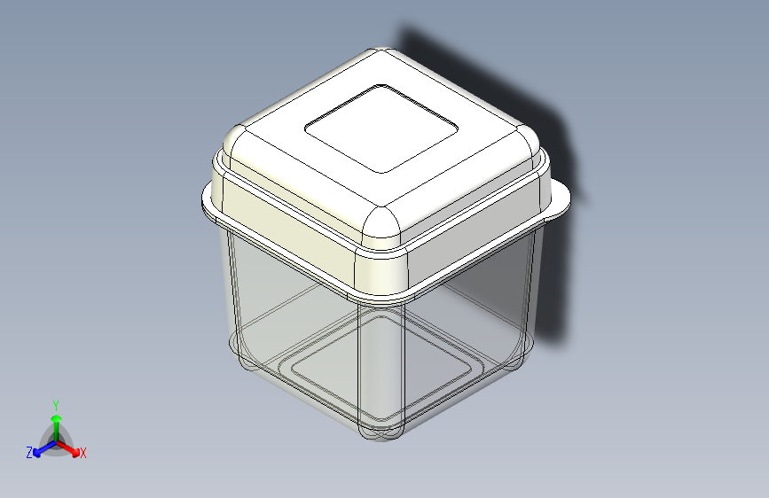 G045555-小食品盒=集装箱容器