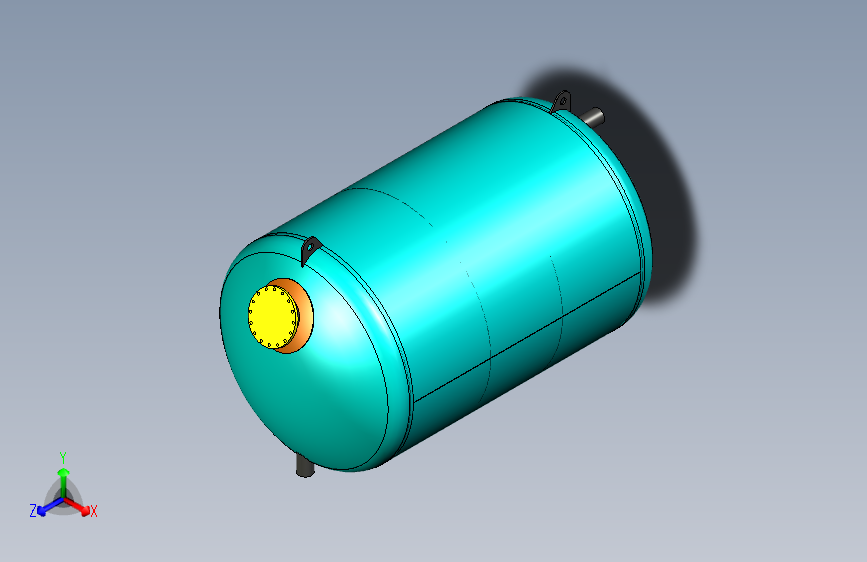 G045602-压力容器样本+3D=集装箱容器