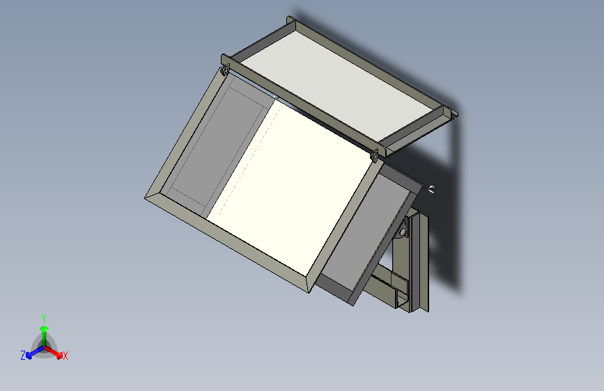 G045898-自卸料斗箱=集装箱容器