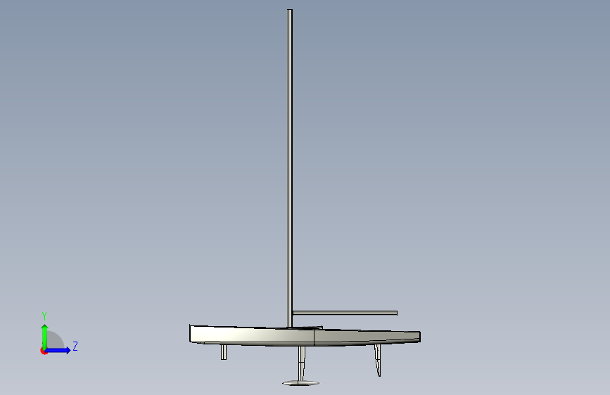 G045927-02=轮船船体 左侧视图