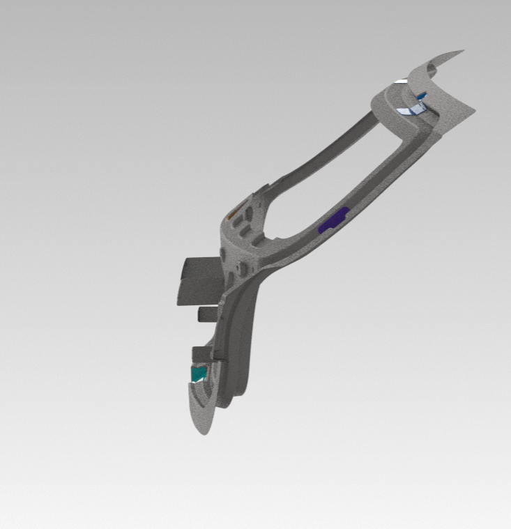 G058008-后门总成=汽车车身车门引擎盖