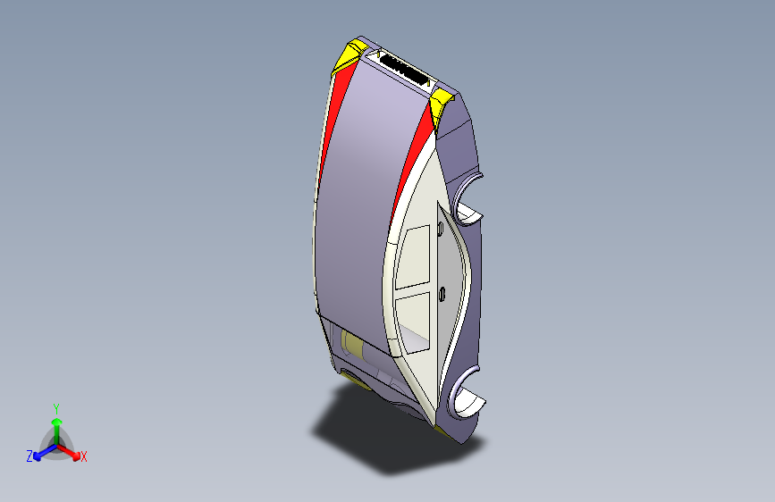 G058111-我的第一辆车的外体3D模型=汽车车身车门引擎盖
