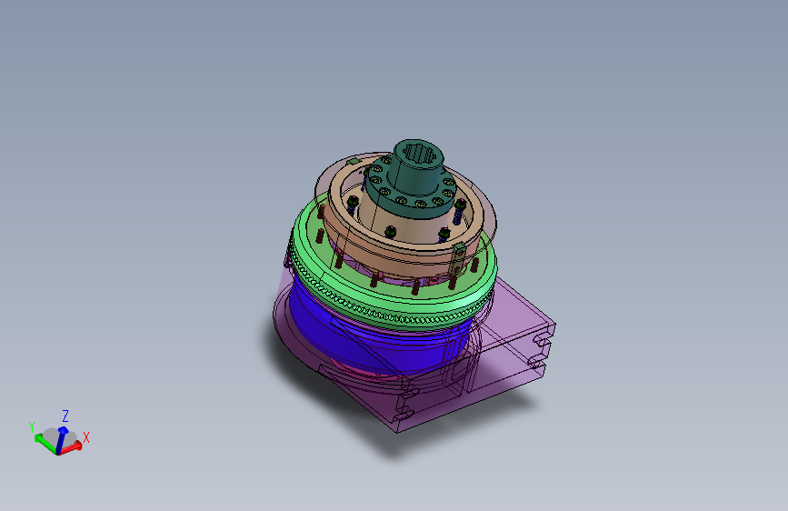 电磁齿式离合器模型3D图纸 STEP格式