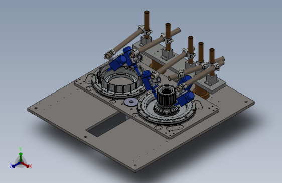离合器润滑机三维建模图纸 solidworks设计 附STEP格式