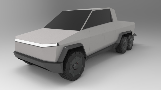 G058975-特斯拉赛博（Tesla Cyber​​truck）6X6