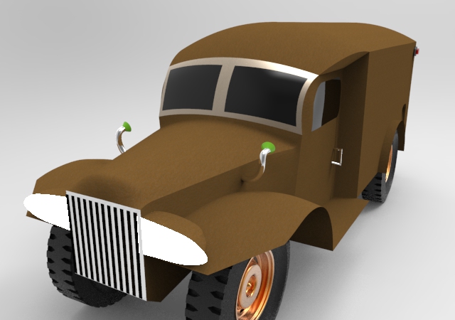 G058180-1970年代末期的军用卡车=卡车吊车