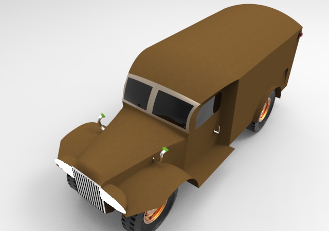 G058180-1970年代末期的军用卡车=卡车吊车