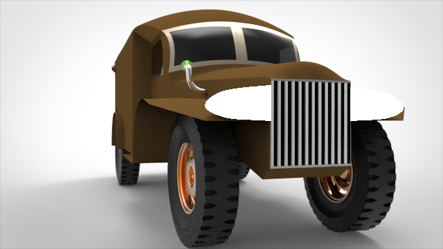 G058180-1970年代末期的军用卡车=卡车吊车